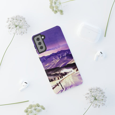 Vail Colorado at Christmas - Impact Resistant Phone Case